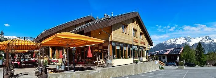 מלון Hotel-restaurant Ronalp Bürchen