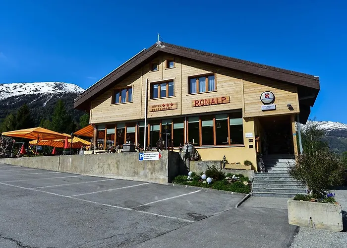 מלון Hotel-restaurant Ronalp Bürchen